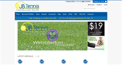 Desktop Screenshot of jbtennis.com